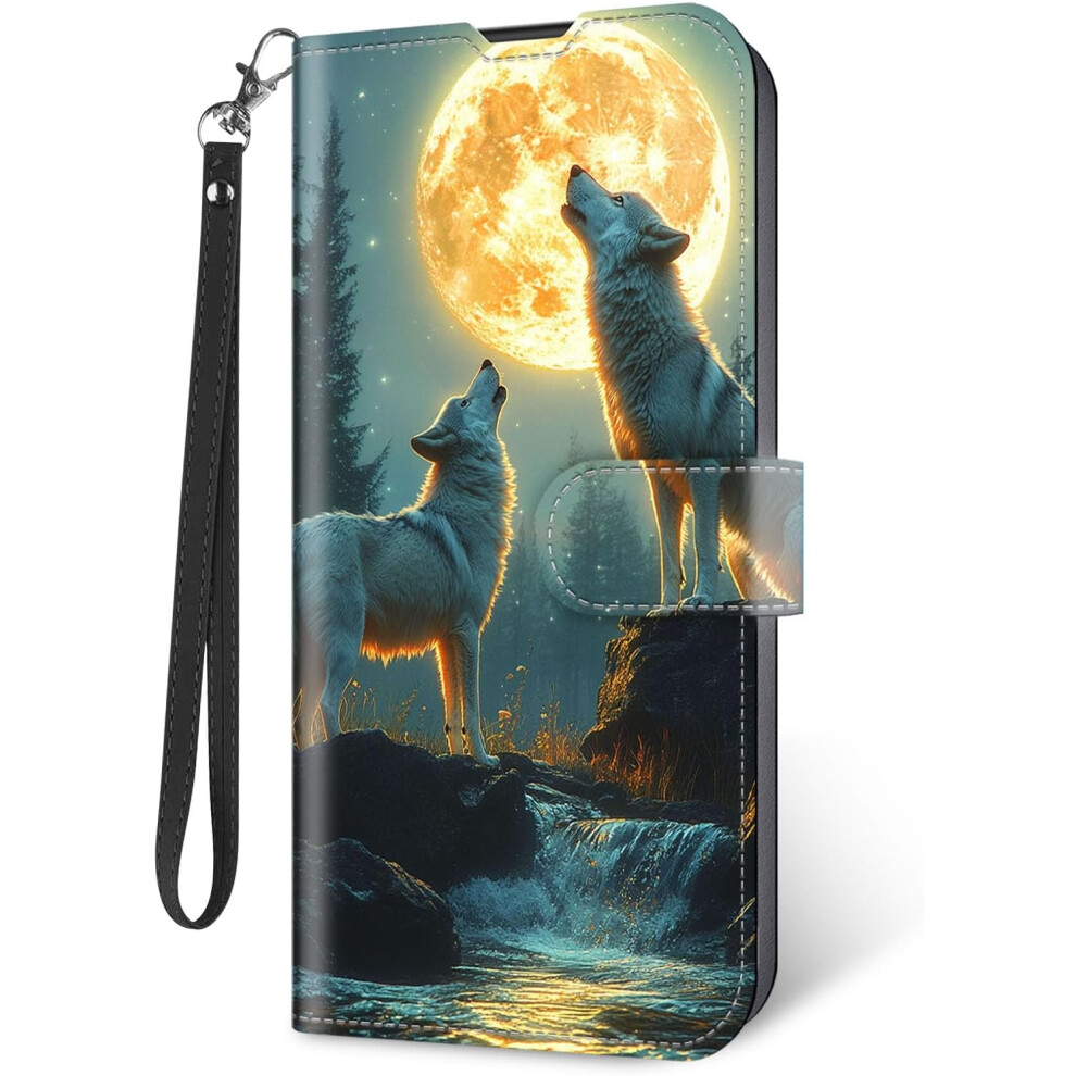 Flip Case For Moto G Power 5G 2024 Â Rfid Blocking, Fresh Plants Design 5437706982654