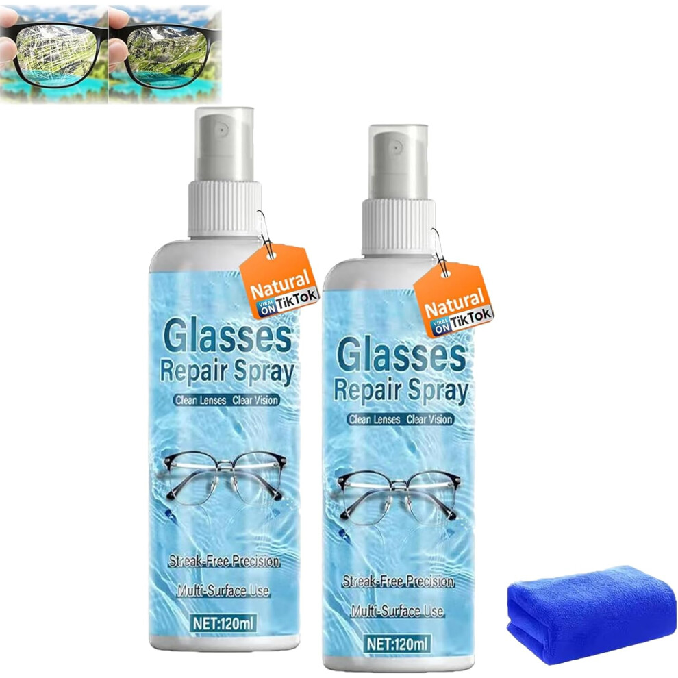 Oimg Top Rated All-In-One Lens Scratch Remover Spray For Glasses & Sunglasses, Restore Clarity Fast Uk