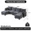 Modulares Chenille-Sofa, Ecksofas für das Wohnzimmer U-förmiges Ecksofa mit Stauraum-Ottomane, 6-Sitzer-Ecksofas mit Chaiselongue 3