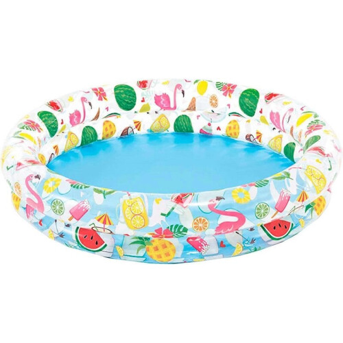 Inflatable Star Children's 2-Ring Circle Pool 1
