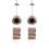 2X  Natural Coconut Husk Coconut Hide with Ladder for Bird Shell Hideaway Durable  2 1