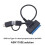 Cabo USB 3.0 para  Cabo Adaptador de Disco Rígido USB C para Cabo Adaptador de Disco Rígido de 2,5 Polegadas Conversor de Conector de Computador 3