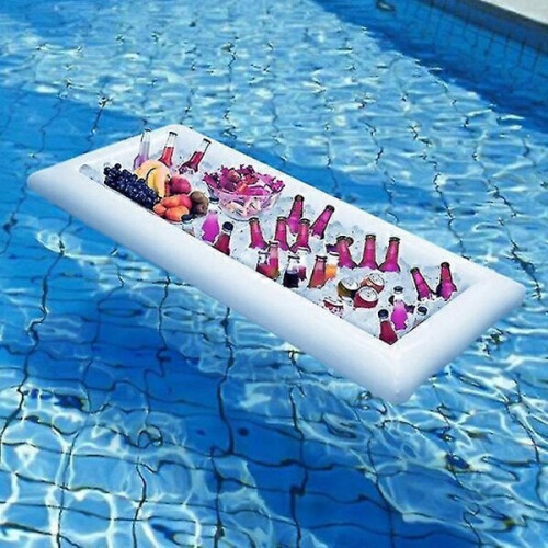 Floating Pool Float Drink Cooler Tray Inflatable Pop Up 1