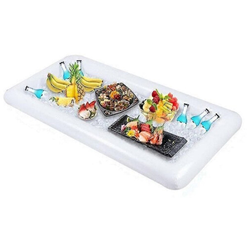 Floating Pool Float Drink Cooler Tray Inflatable Pop Up 2