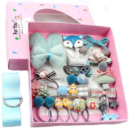 Conjunto de presilhas de cabelo para meninas N24 2