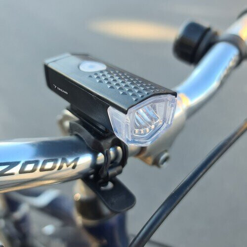 Phare et feu arrière de vélo LED USB 1