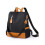 Schwarzer Damenrucksack aus Polyurethan, Polyester und Kunstleder 3