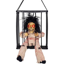 Halloween bur spøkelse blod kostyme med lys og lyd leke