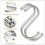 Amxcnoy 30 pezzi. Ganci a S per appendere, gancio a S da 9,5 cm 2