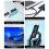 USB C OTG Adapter Type C to USB Type-C 40Gbps 240W Digital Display OTG Adapter Data Transfer Adapter Black 10