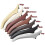 Left/right passenger door leather handle set, black 4