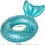 Mermaid pool float, inflatable mermaid swimming ring, pla 2