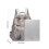 Damenrucksack aus Polyester/Polyamid in Grau – ergonomisches Design 3