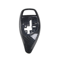 Car Interior Modification Carbon Fiber Trim Gear Shift Knob Cover for F20 F21 F22 F23 F30 F34 Shift Lever Cover