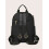 Damenrucksack schwarz, Polyurethan, Polyester, Kunstleder - erg 4