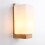 Applique murale scandinave en bois, style simple, pour 5