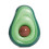 Inflatable avocado pool float with ball for summer swimming fun 3