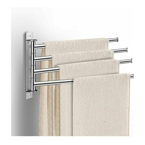 Porte-serviettes mural en acier inoxydable 2