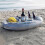 Inflatable beer cooler with cup holders for pool party 4
