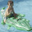 Inflatable Floating Crocodile Pool Toy, Large Ride-On 4