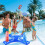Inflatable Pool Ring Toss Game - 4 Rings for Indoor Fun 5