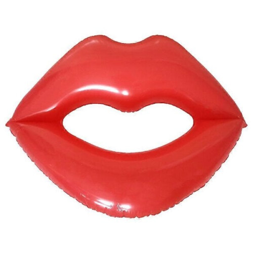 Inflatable pool float "Red Lip" for adults 2