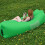 Inflatable hammock, portable bed with pillow for camping, beach 4