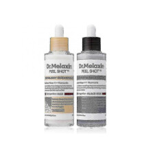 (1pc white rice)2PCS Dr. Melaxin Peel Shot Glow Exfoliant Rice Ampoule (White/Black Rice)