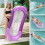 Hamaca inflable acuática para nadar, piscina, playa, verano. 3