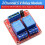 4Pcs  12V 2 Channel Relay Module Board Shield with Optocoupler Support High/Low Level Trigger Compatible for 2