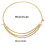 Cintura da donna K137, oro 5