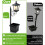 2-in-1 Outdoor Solar Lamp Post Light with Planter 4