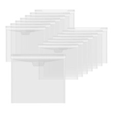 12 X 12 Plakboekpapier Opbergtas met Gespontwerp, Doorzichtige Papieren Opbergtas voor Het Opbergen van Plakboekpapier, Vinylpapier