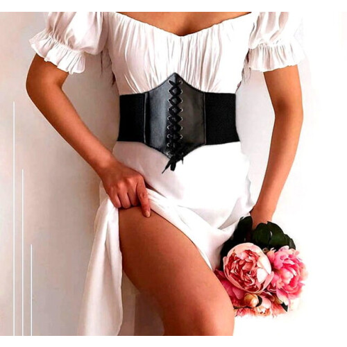 Corsetto da donna T125, nero 1