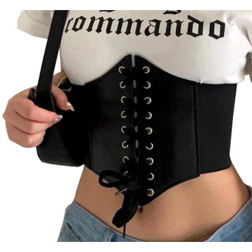 Corsetto da donna T125, nero 2