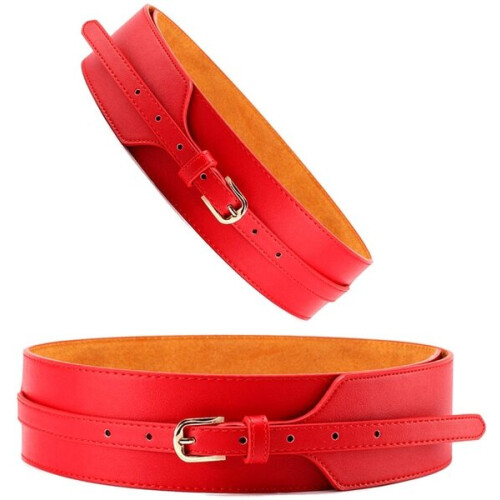 Women's belt S117 red 2