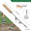 LINJOU hand weeding tool, 2-piece hand weeding tool set 3