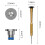 Screwdriver & 10Pcs Screw Set Easily Replace  Sunglasses Temple Screws 6