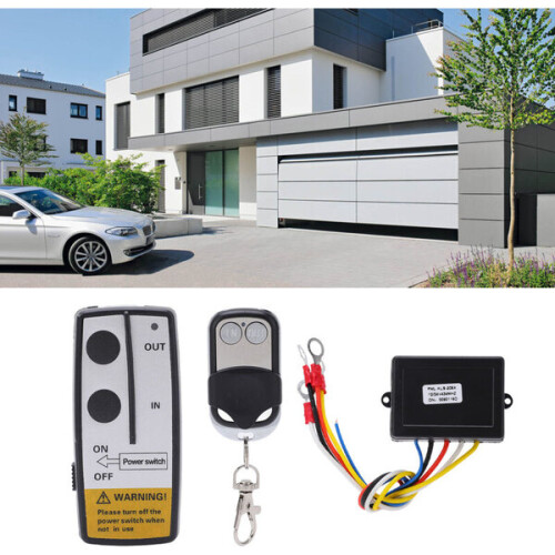 Telecomando wireless per verricello Amxcnoy, compatibile con modelli da 12V e 24V CC. 1