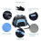 Mesh pet carrier, various sizes, blue 4