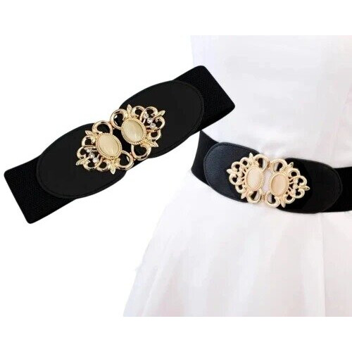 Women's belt D19 black 1