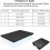 Amxcnoy Protective Pool Cover, 221-150 cm Rectangular Pool 4