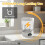 Draagbare Wasmachine, 6000mAh Ondergoedwasmachine, 1,6L Draadloze -Wasmachine, 3 Wasprogramma'S 5