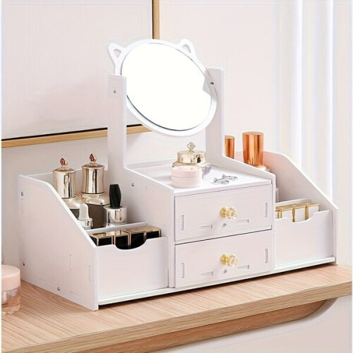 Organisateur de cosmétiques, blanc 1