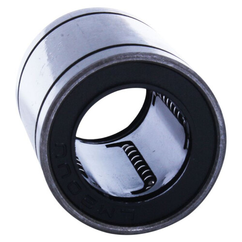 8X LM20UU 20mm Inside Dia Linear Motion  Bush Bearing Bushing Silver