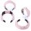 Haarschleife R1 rosa, 1 Stück. 4