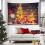 Tapeçaria de Natal 59x51 polegadas, para pendurar na parede, em formato de anão de inverno. 3