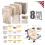 Reiseorganizer, Packbeutel Biliyer, 8-teilig, beige 2