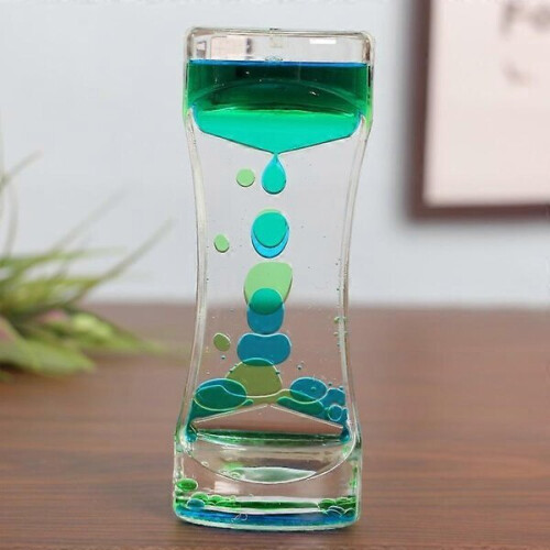 Green - 1 pc. liquid water egg timer, two-color egg 1