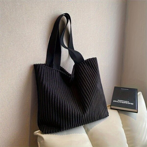 Große, wasserdichte, leichte Samt-Schultertasche, pa 2